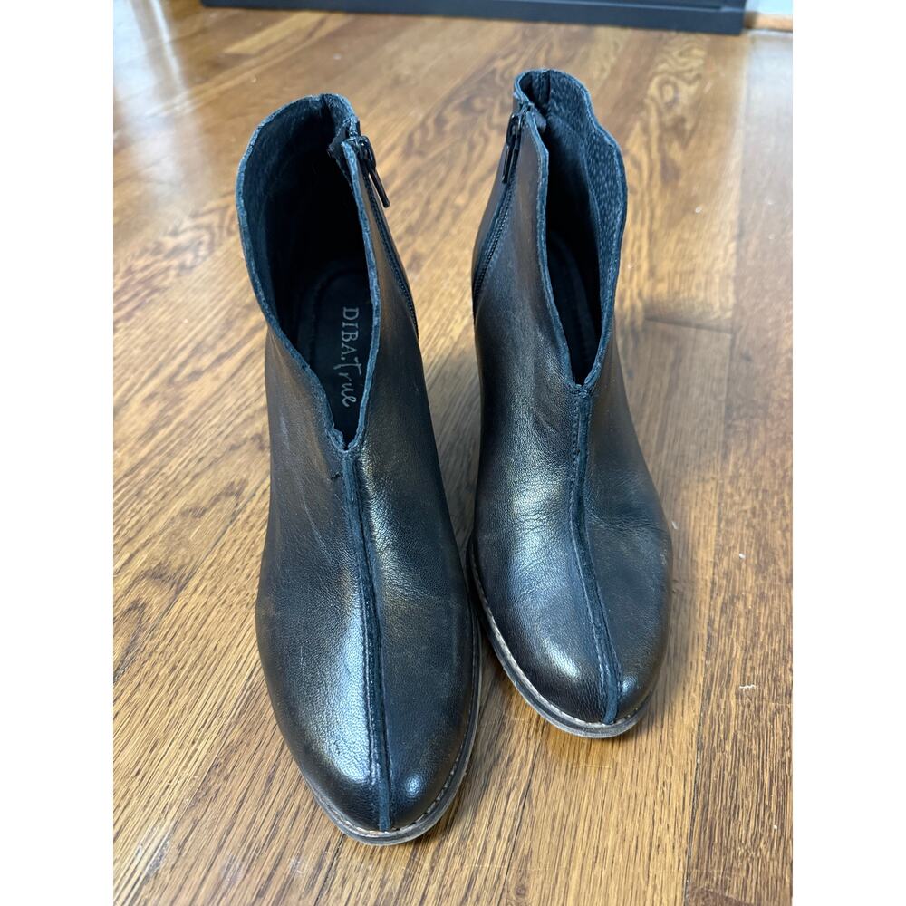 Diba True Look Down Black and Gold Booties Size 8.5 - Picture 9 of 9